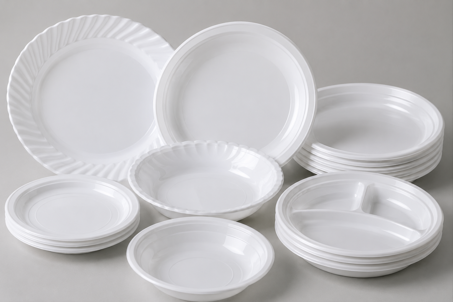 Plastic plates