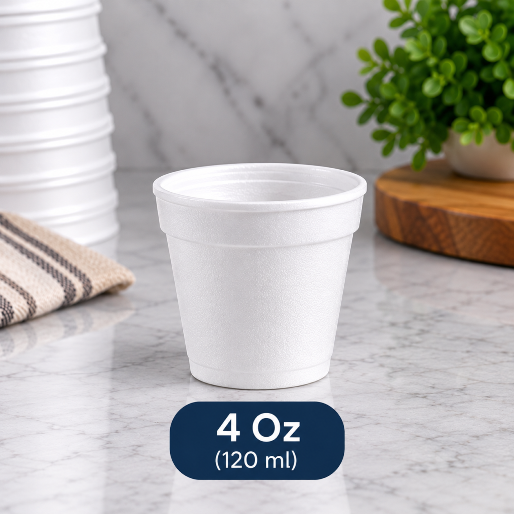 4 Oz Disposable Styrofoam Cup