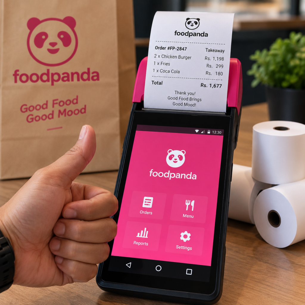 Foodpanda Thermal Paper Roll