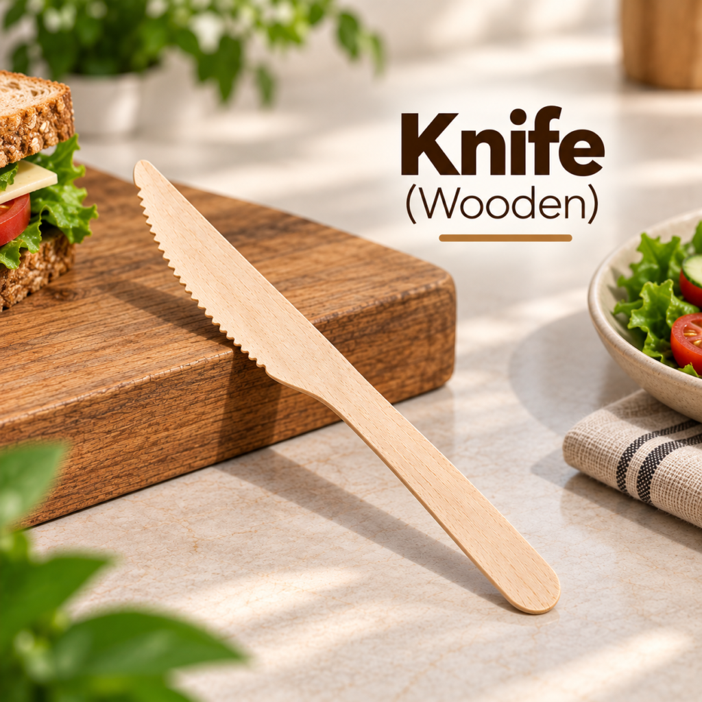 Wooden Disposable Knife