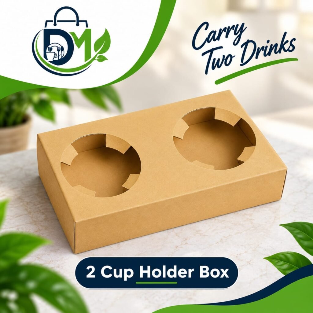 Double Cup Holder Box