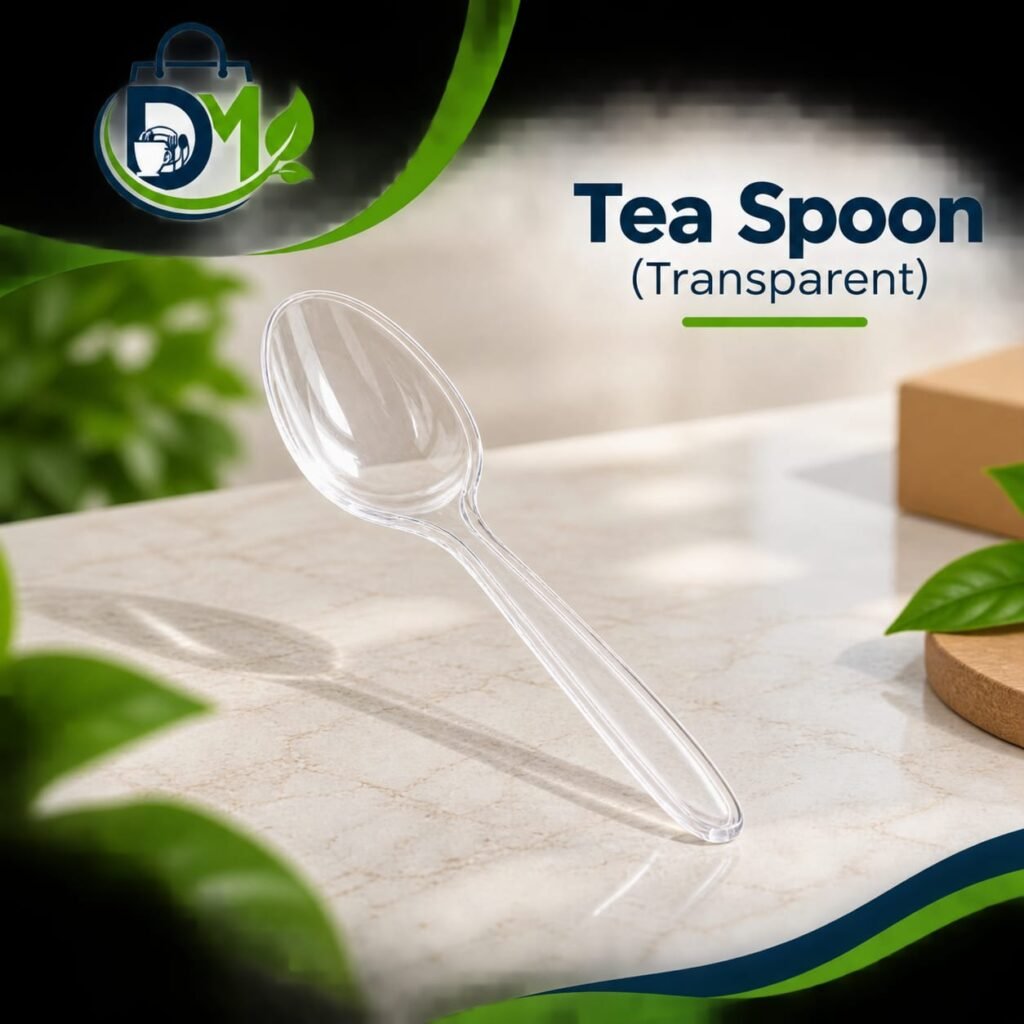 Transparent Disposable Tea Spoon